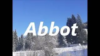 Abbot as a surname