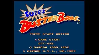 SNES Super Buster Bros gameplay overview (no commentary)
