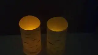 Quick and Simple DIY Paper Birch Candle Sleeves!