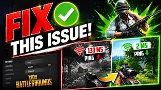 HOW TO FIX PING ISSUES IN PUBG PC(full guide)2026