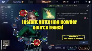 MIR 4 - GLITTERING POWDER SOURCE | ITEM TO KEEP, DAILY ROUTINE,  SUGGESTIVE SHOP, AND CRAFTING