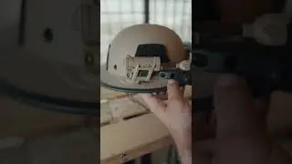 MLOK allows you to adapt almost anything to the hard hat.
