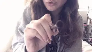 Asmr tracing and face brushing