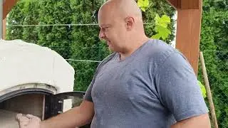 Budowa pieca szamotowego do wypieku pizzy i chleba część 3