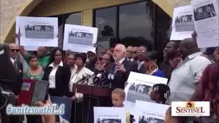 Danny Bakewell Sr. Speaks at Safe Initiatives Rally