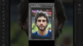 How to Match Beard on the Face Easily Using Photoshop CC  #photoshop_editor