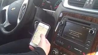 How To: Pair Your iPhone to 2014 Chevrolet Traverse Indianapolis