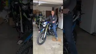 Racer Blue, first start Hawk DLX 250!