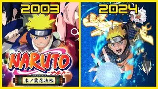 Naruto Video Games | THEN vs NOW | [2003-2024]