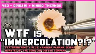 MINISO Brewing Equipment I Won A Coffee Trophy With! WTF Is Immercolation Coffee Brewing Method?!