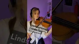 Lindsey Stirling Crystallize. My Version.🎻 #violinst #cover #music #violinplayer #violinlover