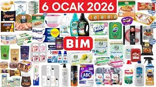 BİM 6 OCAK 2026 KATALOĞU ÇIKTI! 🔥 | DEV İNDİRİMLER, ET VE SÜT ÜRÜNLERİ, TEMİZLİK FIRSATLARI!