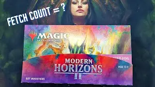 Hunting for Fetchlands! First Modern Horizons Set Box Opening!
