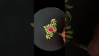 simple forehead kolka Design step by step tutorial ✨️  #shorts #art