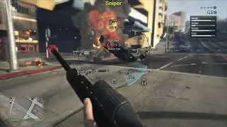 Never Use A Sniper To Steal A Car In GTA V