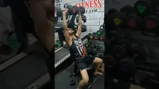 Hard work 💪 shoulder workout 🔥 #fitness #gym #workout #motivation #shortvideo #shorts #shortsviral