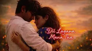 Dil lgana mana tha [slowed+reverb] bast lofi song #youtube #song #lofi #nfak krishna official song 