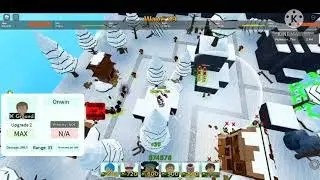 SOLO WAVE 59 in Infinite Mode in All Star Tower Defense (Roblox)