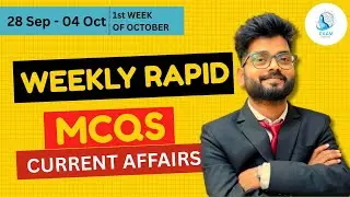 WEEKLY CURRENT AFFAIRS OCT 1ST WEEK 28 SEPT - 04 OCT | IBPS PO CLERK MAINS | #weeklyca #examgenius
