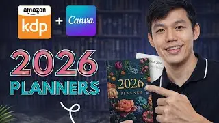 Tạo S&aacute;ch KDP Planner Book Tr&ecirc;n Canva Pro Cho Người Mới 2026