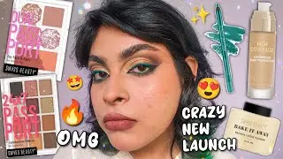 NEW🔥SWISS BEAUTY 24/7 Passport Eyeshadow Palette😍Gel Kajal Powder Foundation|New Swiss Beauty Makeup