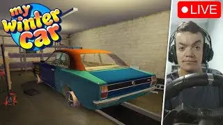 🔴AO VIVO - MY WINTER CAR - Primeiro role hoje!!!