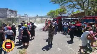 Homes destroyed in devastating fire - Strand, Nomzamo