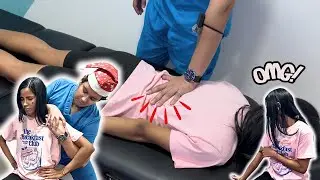 ¡ME ROMPISTE EL BRAZO! 😱 Su reacción al ajuste fue increíble