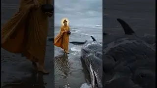 Buddha&rsquo;s Divine Compassion Saves Trapped Whales #shorts #buddha #shortsfeed #viralvideo