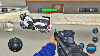 US Police Prado & Bike Gangster Chase Simulator - Android Gameplay