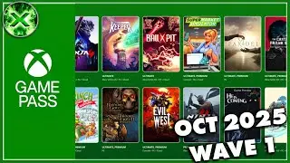 Game Pass October 2025 Wave 1 Games Announced!!
