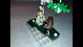 Diorama Galadriels Gift to Gimli