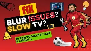 Motion BLUR/Smoothing ISSUE in your TV | Demo | Samples & Proof