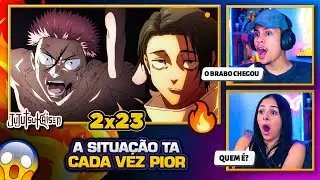 Jujutsu Kaisen 2ªT - EP 23 | [Casal Jounin React] 🔥