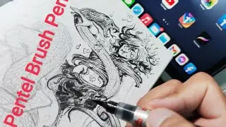 #pentelBrushPen