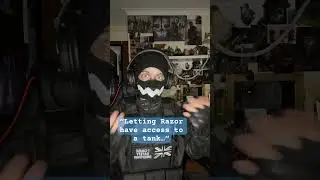He later stole a tank || #maskedcosplayer #cod #cosplayaccessory #cosplayer #modernwarfare #codz