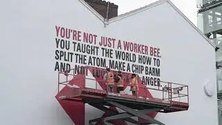 HSBC Hero Murals UK Campaign | Talon OOH