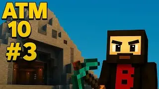 ATM 10 #3 Ich hab mir ja nichts Großes vorgenommen... außer vielleicht den Berg zu erobern 😅💥