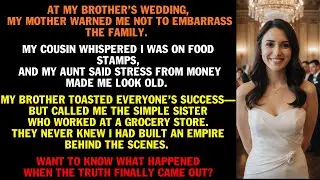 I Endured Humiliation At My Brother&rsquo;s Wedding Until My Secret Fortune Made The Whole Family Stunned