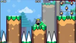 PS Vita- Mutant Mudds Deluxe Gameplay