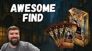 This is one of the coolest hits in the Harry potter Cosmos Card Hobby Box!