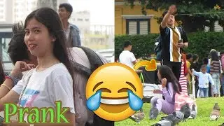 Khmer Prank on cute girl and cute boy 😂Khmer Prank😂Bou sothea ft Chan Etan /2019