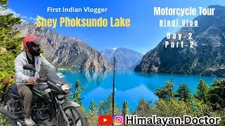 India To Shey Phoksundo Lake Dolpa Nepal Bike Ride | Tallo bagar to Dunai | Day-2 Part-2 #offroad