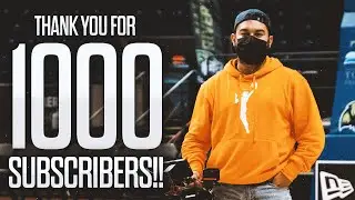 I hit 1000 Subscribers - THANK YOU! | FREE Premiere Pro Project Folder Template