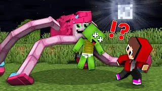 How BABY Mikey and JJ Got TRAPPED by MOMMY LONG LEGS - Minecraft (Maizen)
