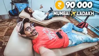 Most EXPENSIVE FLIGHT ticket from Mumbai To Ladakh | ep.3 | MSK Vlogs
