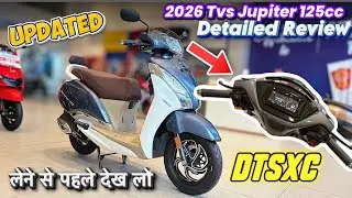 2026 Updated Tvs Jupiter 125 New Model | 2026 Tvs Jupiter 125 New Model DTSXC  Model 