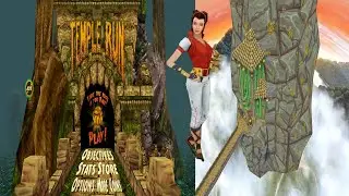temple run gameplay-Karma lee in temple run 1 VS temple run 2