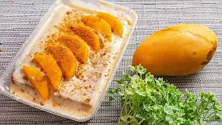 Mango Graham Cake or Refrigerated Cake - Mango Recipes ( Filipino Dessert Recipes ) - English