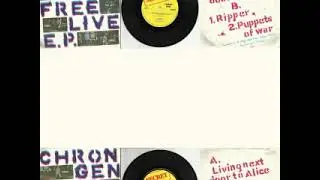 CHRON GEN - Free Live EP - UK PUNK VINYL